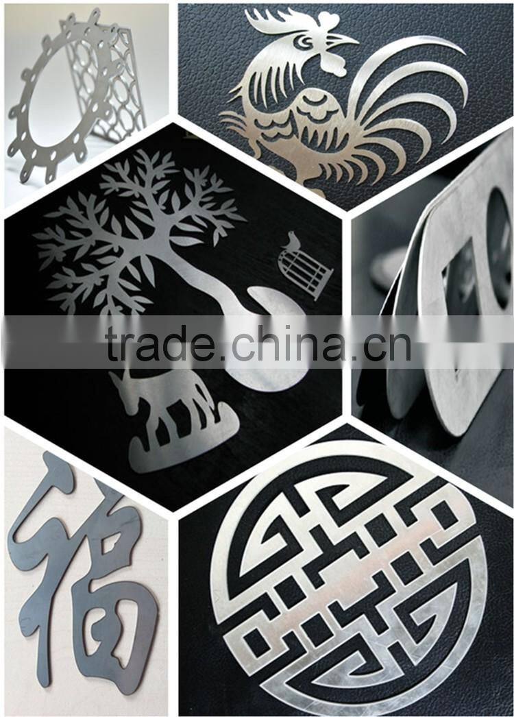 New design 200w 500w metal fiber laser cutting machine