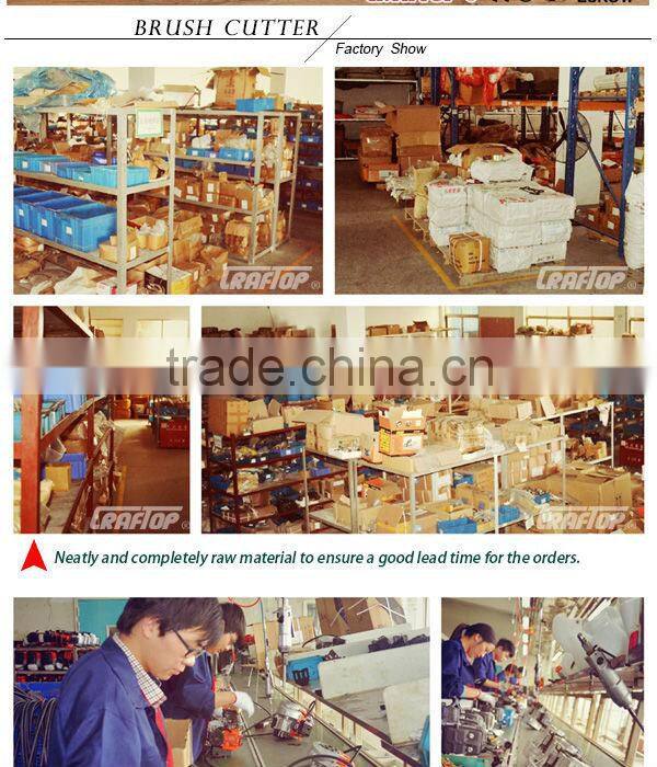 33cc shoulder or backpack brush cutter with CE certificated