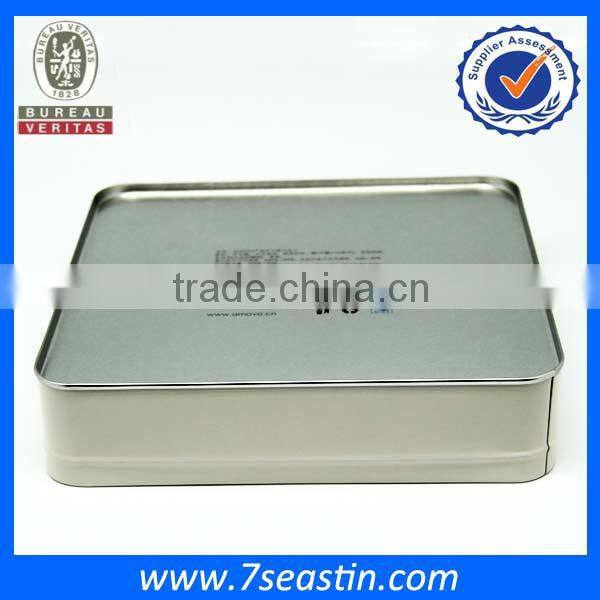 wedding favor chocolate tin can clear lid