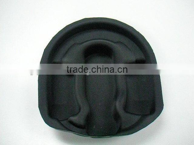 Black color jersey fabric protective plastic eva tray