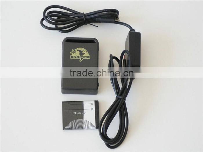 Mini chip GSM GPRS GPS Tracker TK-102B For Car Pet children Realtime Online Tracking TK102B tracker