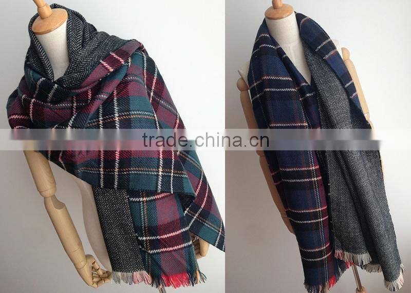 81310124 fashion women varicolored scarf