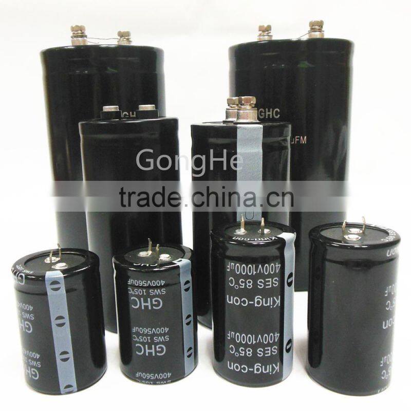 400v 6800uf AI capacitor ues for ac motor drives
