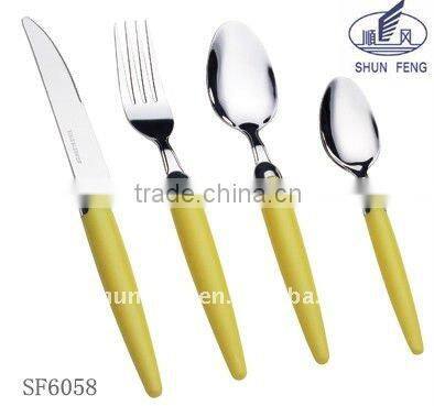 plastic handle cutlery