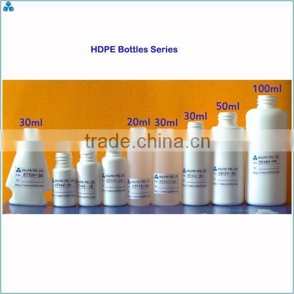 20ml Pharmaceutical HDPE Oral Spray Bottle, Screw Type Neck