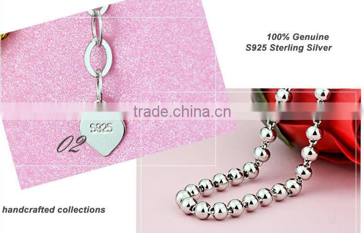 Wholesale silver beads bracelets for men, friendship bracelets jewelry stores