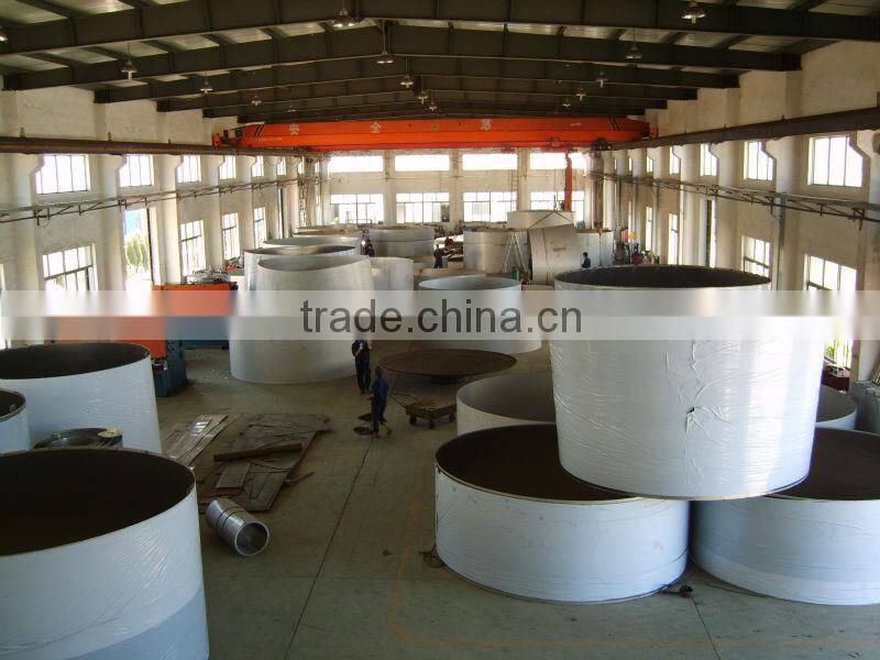 sugar blending tank producing syrup for food industry