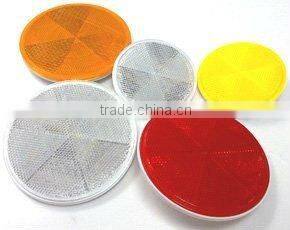 Circular reflector /red yellow white reflector high reflective /PMMA round reflectors