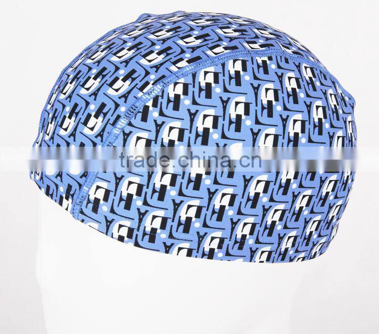 CNYE printed swimming cap soft breathable general swimming caps men lycra swim cap women high quality new design