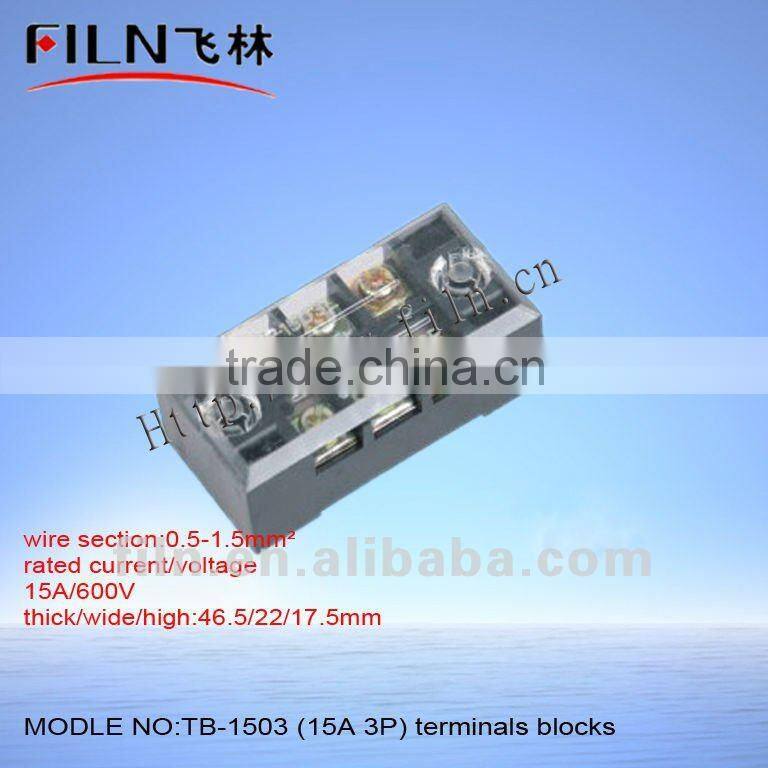 barrier terminal block TB-1506 15A 6P