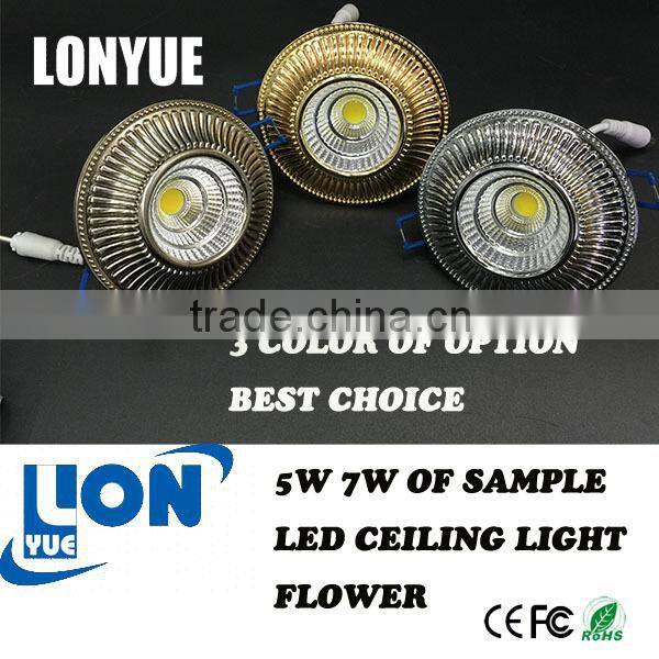 led lamp 5W 7W COB led ceiling light