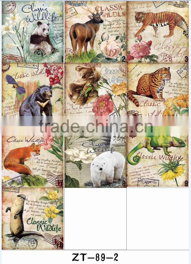 Custom printing accept nature linen material car seat cushion