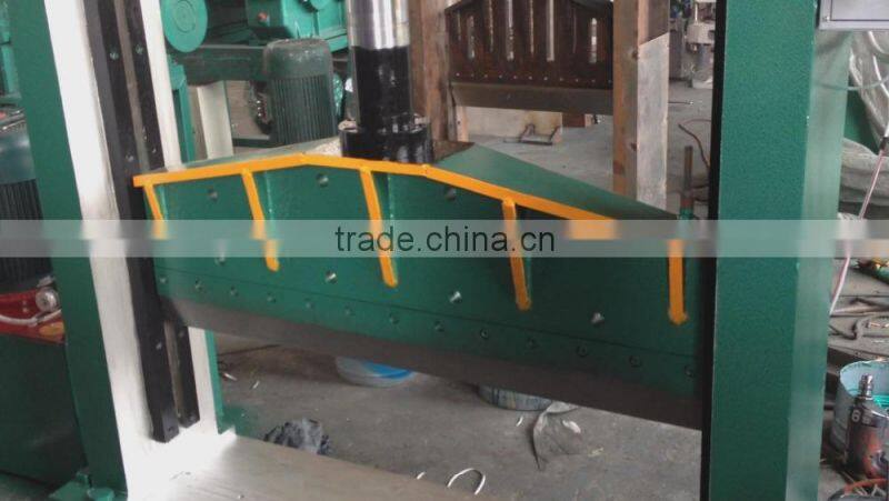 vertical rubber bale cutter/rubber sheet cutter