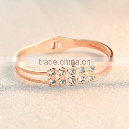 XLSS1404 Yiwu BeBillion 316L stainless steel bracelet bangle wholesale gift anniversary waist steel bracelet