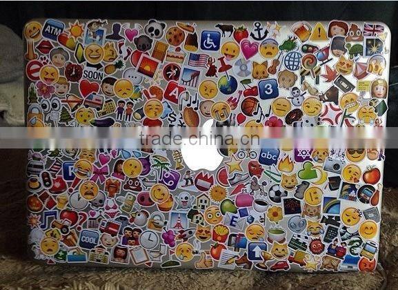 Fashion bubble home sticker,print stickers,iphone expression emoji smile face stickers