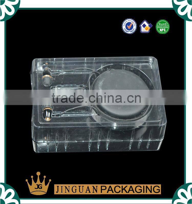 Transparent Earphone Blister Packaging Tray