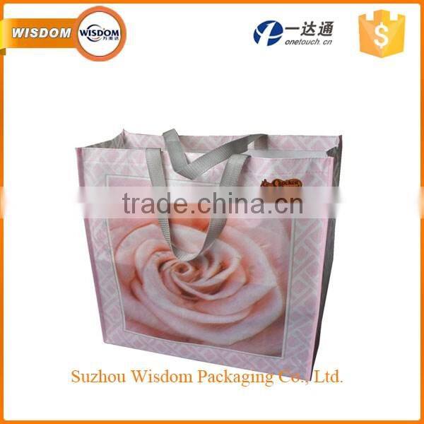 custom recycled colorful pp non woven bag