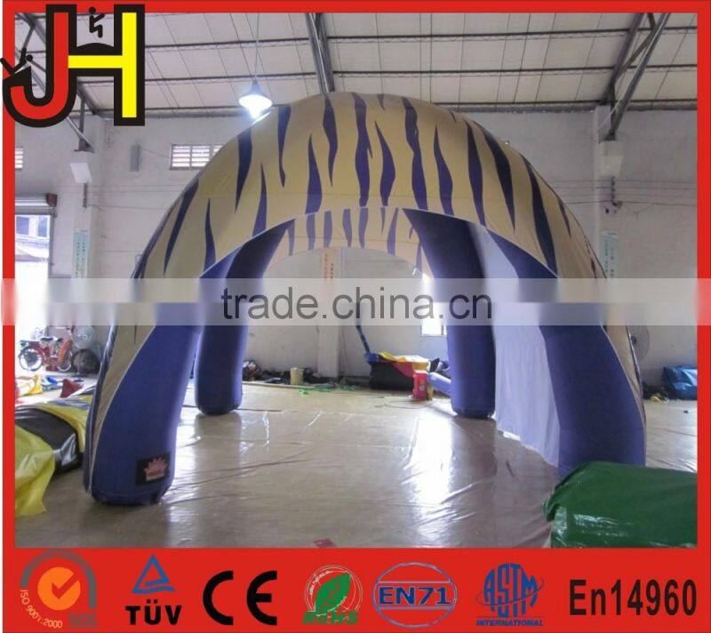 Factory cheap inflatable wigwam tent, inflatable cabin tent for backyard
