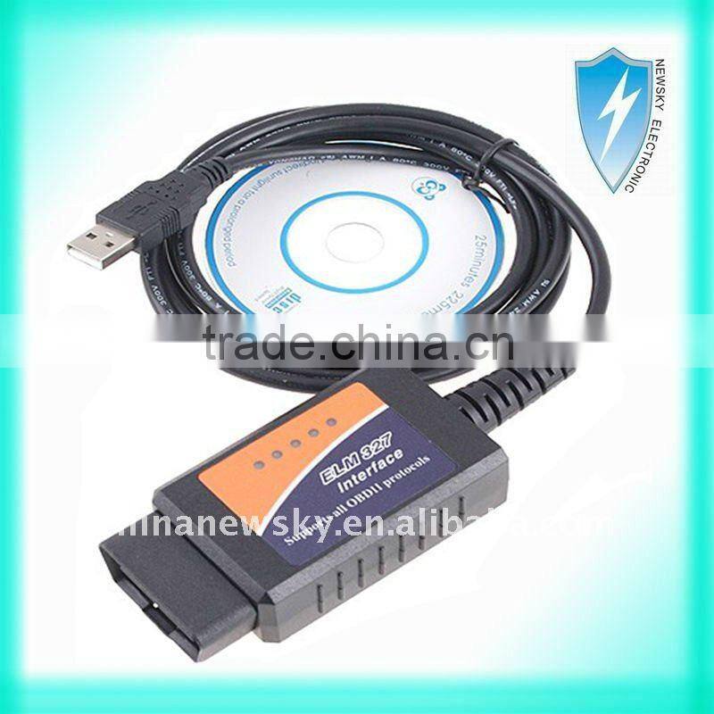 1.4 ELM327 OBD2 OBDII CAN-BUS Diagnostic Scanner USB