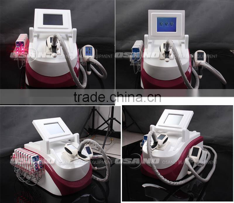 kryolipolysis+vacuum roller slimming machine fitness equipment fat melting LM-S800B