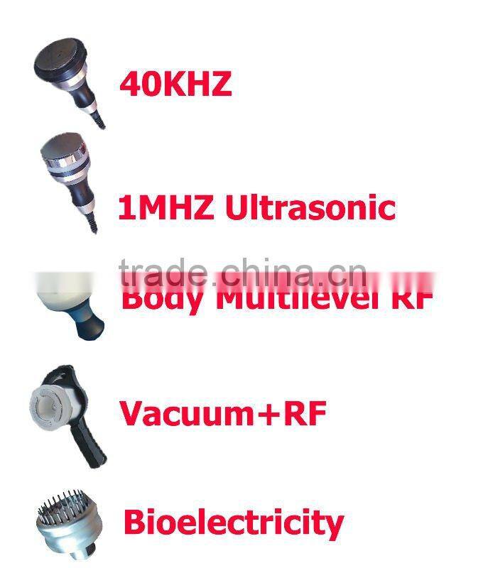 Ultrasonic Vacuum +Cavitation RF for Body Slimming Machine (OB-SRN05D)