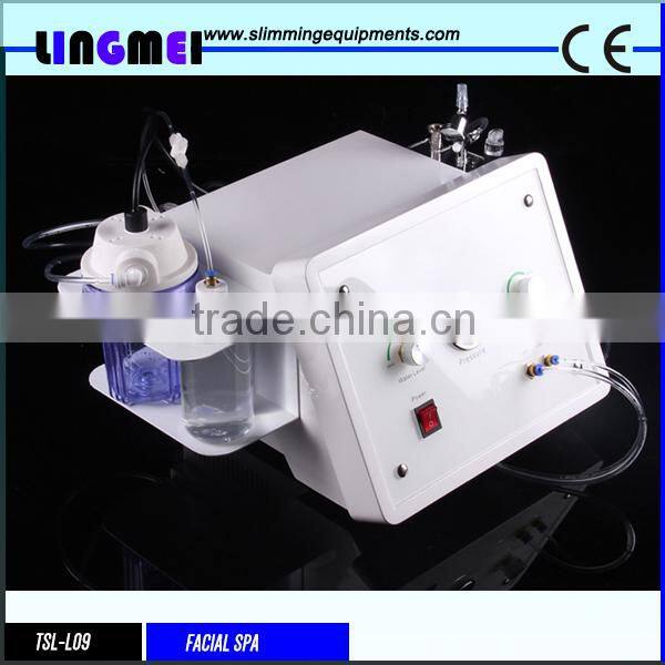 TSL-L09 SPA Lingmei aqua facial portable hydra dermabrasion facial machine for skin rejuvenation