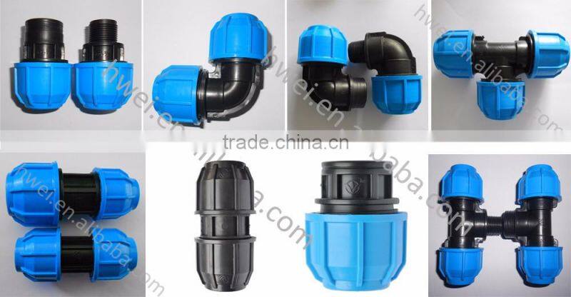 Professional Anti-Blocking Plastic Reducing Thread Tee