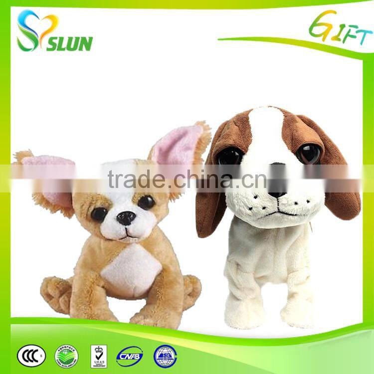 Chirstmas led night light projection lamp lighting plush pet toy