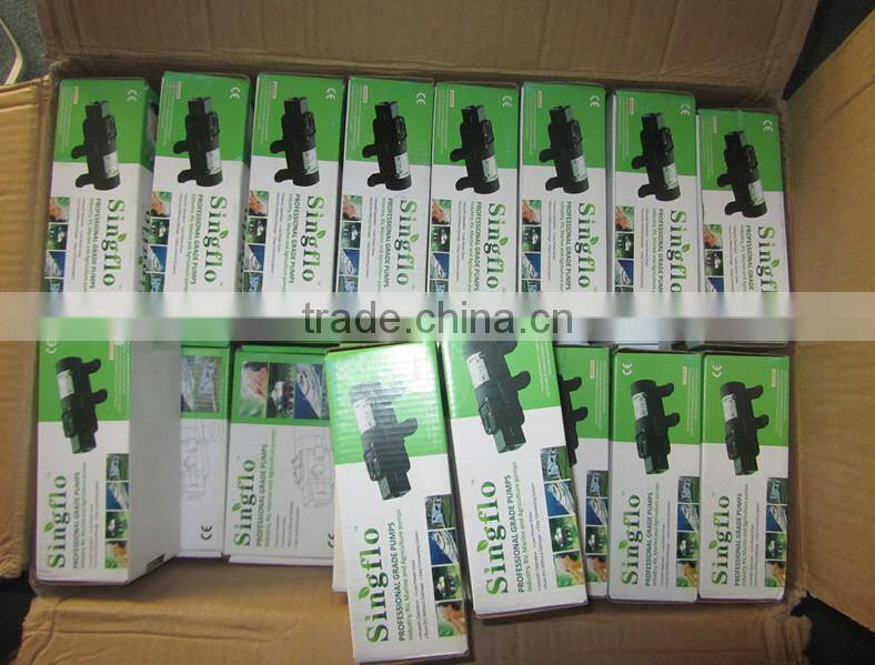 Singflo 12V 4.3L/Min electric yacht shower water pump/ diaphragm water pump