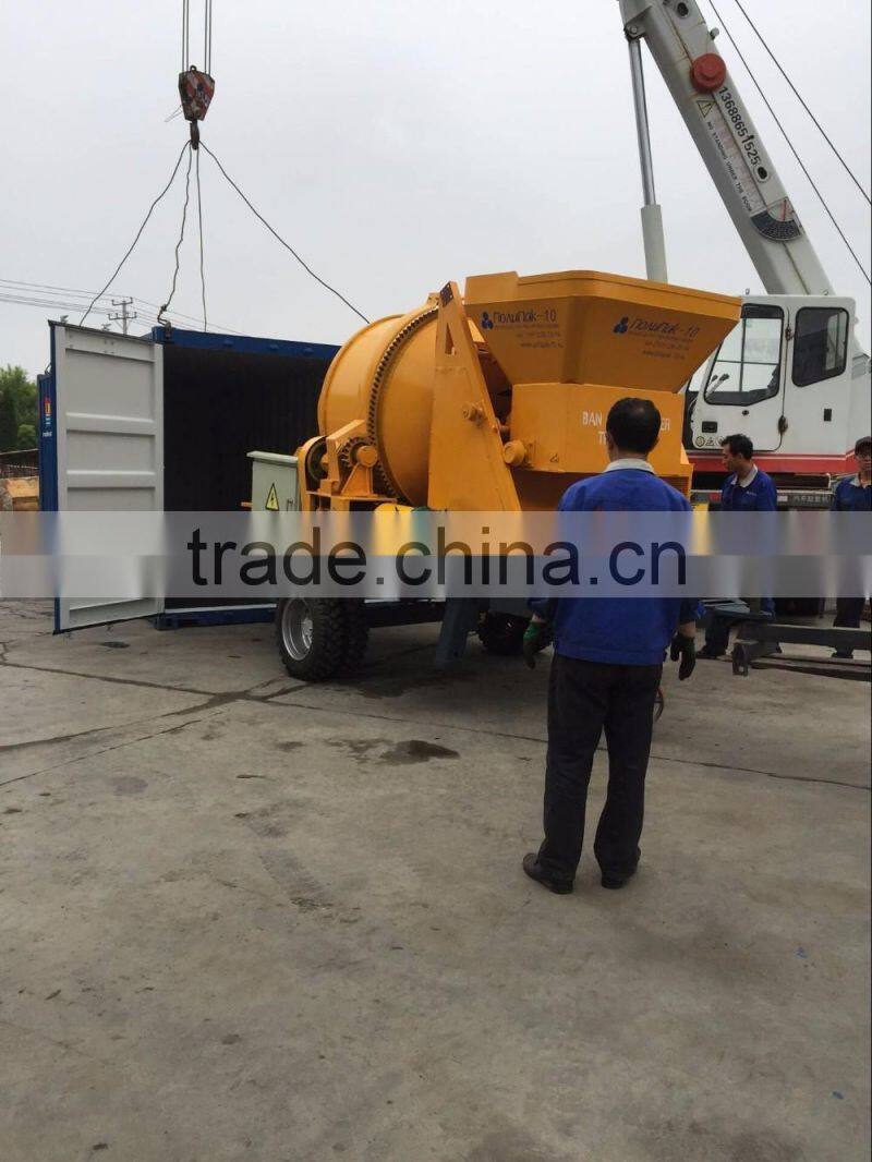 High efficiency foam concrete mixer pump with lift in China manufacturer