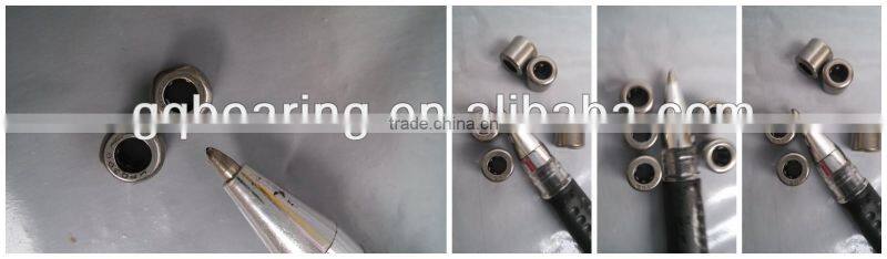 needle roller bearing NKI 7/12 7x17x12mm with double lock ring in the outer ring