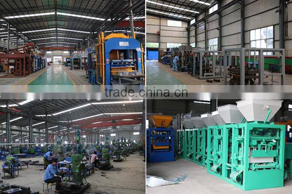 New design QT4-30 diesel engine concrete block moulding machine made in China