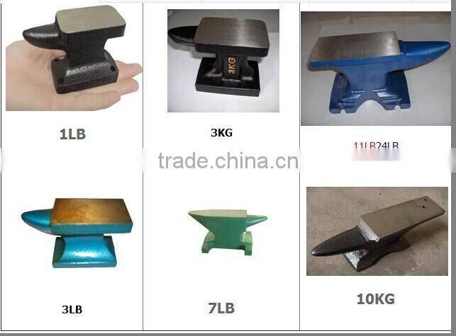 high quality cast steel/iron anvil