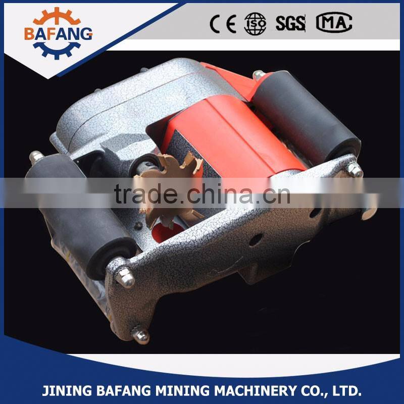 Electric concrete wall grooving machine