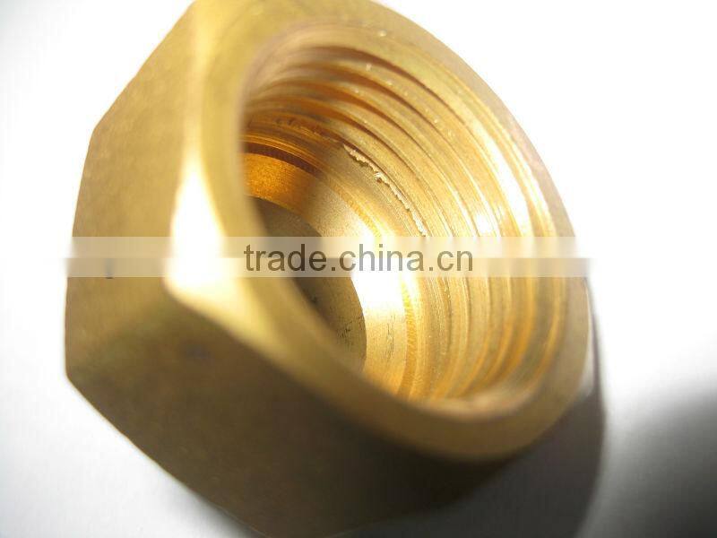 Air condition flare nut / brass flare nut / flare cap nut