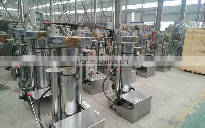 CE approved hydraulic press for almond, hydraulic oil press for almomd