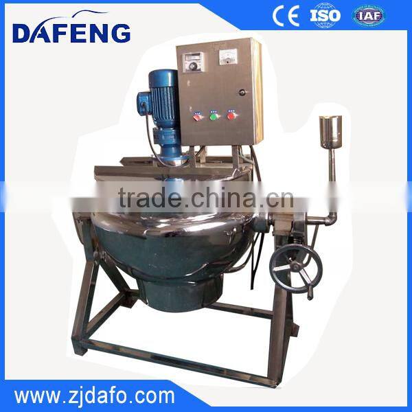 200L jacket kettle with agitator(CE certificate)