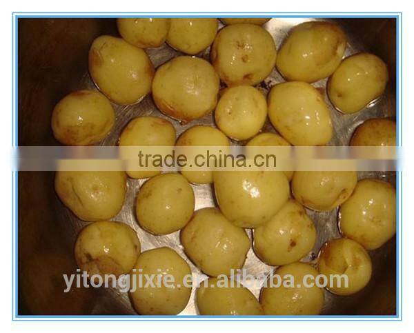 Electric automatic fresh potato peeling machine 400kg/h manufacturer