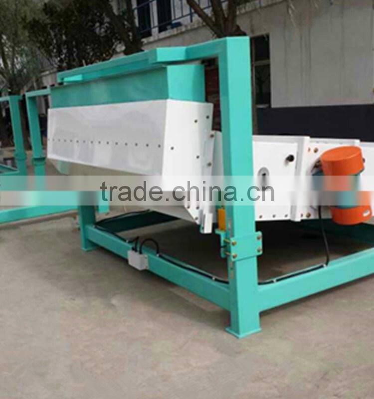 High efficiency vibrating sieve for pumpkin seeds cleaning machine