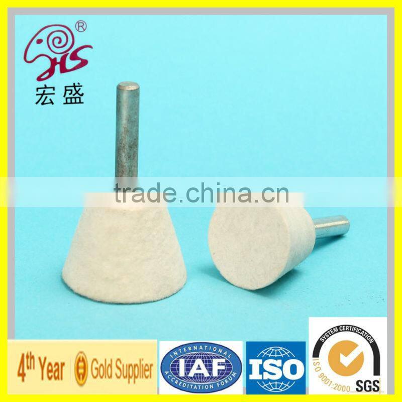 Wool Felt Buffing Bobs