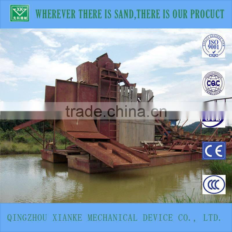 Mini dredger for gold recovery