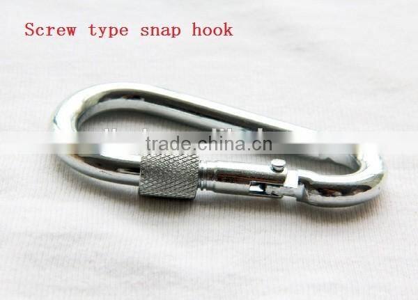 Alloy steel zinc plated Carabiner Snap Hook