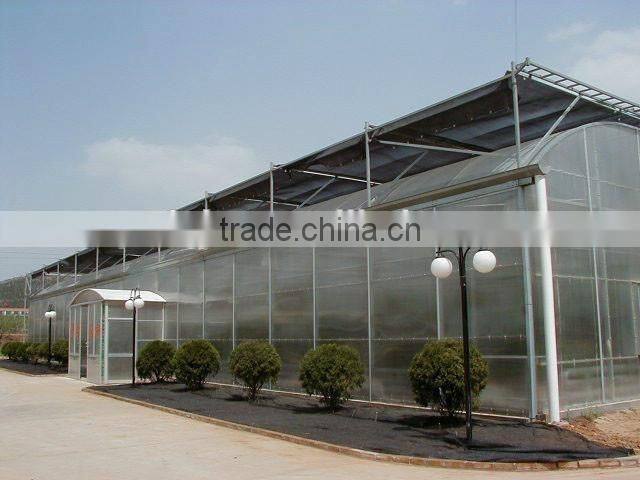 PC board plant breeding greenhouse shading