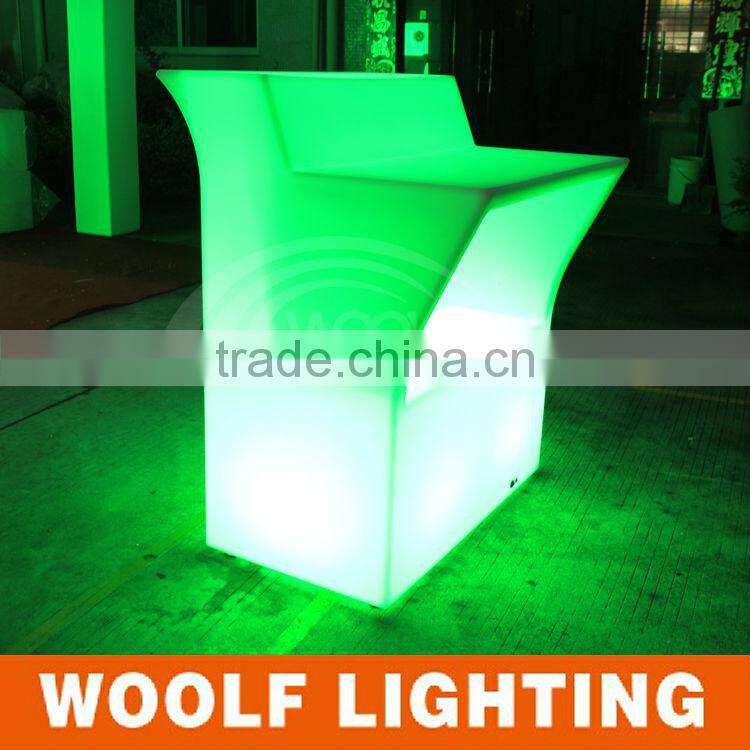 Outdoor Waterproof Events Used LED Bar Side Tables