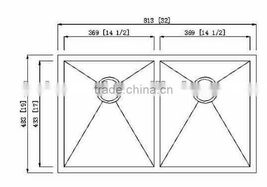 2013 New Handmade Stainless Steel Sink