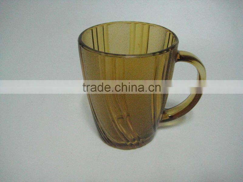 spray color glass mug beer mug spray machine-made spray color glass coffee mug