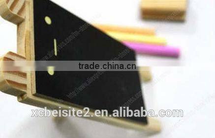 S026 Korea cute bear office wooden mini kid custom blackboard