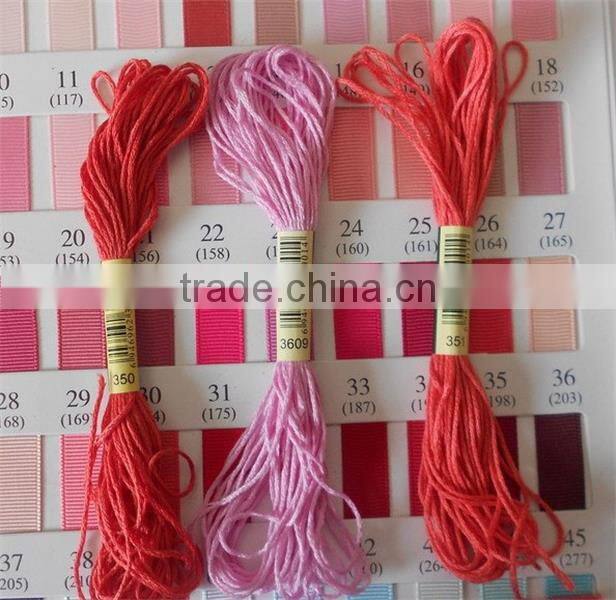 16050907 Cotton cross stitch thread of China manufacturer