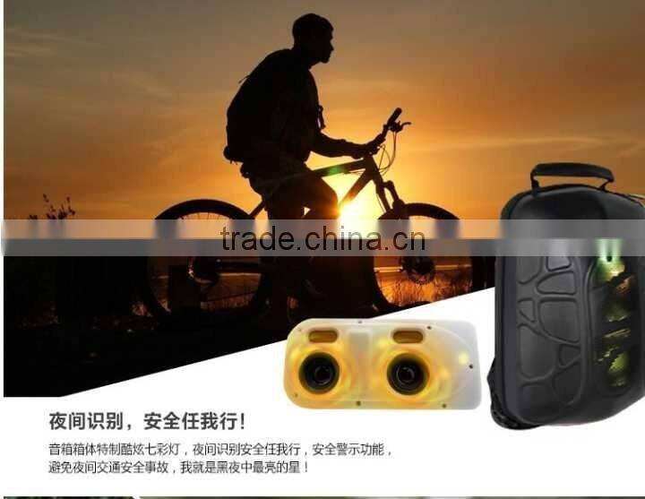 2016 New Arrival Hot Multifunction Outdoor Sports Backpack Design Bluetooth Speaker With FM Radio/Power Bank