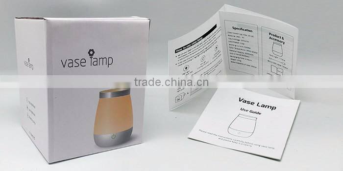LED Table Vase Lamp with Built-in Lithium Battery